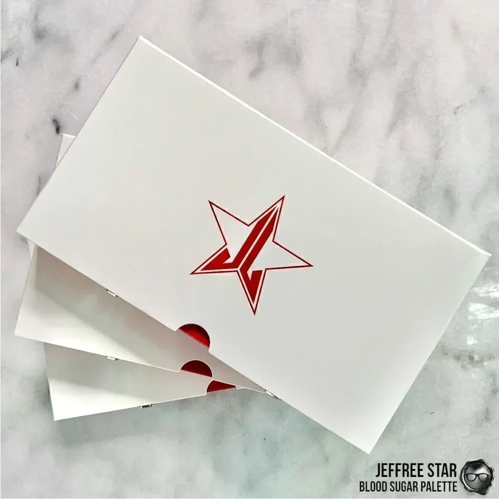 JEFFREE STAR BLOOD SUGAR PALETTE ARTISTRY EYESHADOW PRESSED PIGMENT 18 SHADE NWT